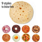 🔥 -50% Oggi: Coperta a Tema Cibo con Motivi Realistici di Donut, Pizza e Tortilla – Morbida e confortevole, perfetta per casa, ufficio e come idea regalo originale.