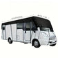 🎃 Offerta di Halloween: 50% DI SCONTO! 🚐 Telo Protettivo per Tetto di Camper e Caravan – Tessuto Oxford 210D con Cinghie Regolabili Rinforzate