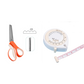 🔥 -50% Oggi: Forbici a Zig-Zag in Acciaio Inox ✂️ – Manici ergonomici imbottiti, taglio decorativo perfetto per cucito, trapunte e scrapbooking.
