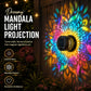 🌙 2026 Sale — Over 49,000 Sold!🔥 Solar Mandala Wall Light – Dreamy Night Projection ✨