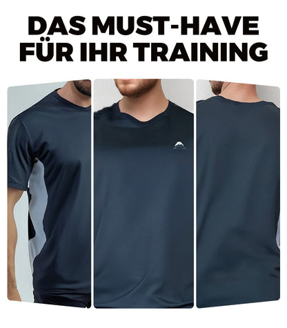 💎👕 53% RABATT! Zweiteiliges Sport-Set für Herren – Kurzarm-T-Shirt & Lange Hose | Atmungsaktiv, bequem & ideal für Training oder Freizeit 🏃‍♂️