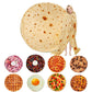 🔥 -50% Oggi: Coperta a Tema Cibo con Motivi Realistici di Donut, Pizza e Tortilla – Morbida e confortevole, perfetta per casa, ufficio e come idea regalo originale.