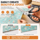 ✂️ Risparmi il 50%! 🧵 Forbici da cucito seghettate – Super affilate, tagli a zigzag e impugnatura confortevole ✨