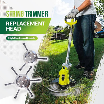 👨‍🌾Ersatzkopf für Fadentrimmer💪 – auch bei Kontakt mit Beton/Felsen/harten Blöcken unbeschädigt, lange Lebensdauer garantiert🌿