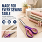🔥 -50% Oggi: Forbici a Zig-Zag in Acciaio Inox ✂️ – Manici ergonomici imbottiti, taglio decorativo perfetto per cucito, trapunte e scrapbooking.
