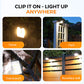 🔥 -50% Oggi: Luce Solare a Clip con Sensore di Movimento per Esterni – Illuminazione automatica senza fili, si aggancia ovunque. Perfetta per giardino, terrazzo e vialetti.