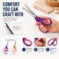 🔥 -50% Oggi: Forbici a Zig-Zag in Acciaio Inox ✂️ – Manici ergonomici imbottiti, taglio decorativo perfetto per cucito, trapunte e scrapbooking.