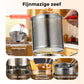 🔥 -50% Oggi: Friggitrice Multifunzione in Acciaio Inox 304 – Certificata alimentare, design anti-schizzi e cestello filtrante per patatine croccanti e pollo dorato, senza olio su muri e mani.