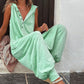 🌸 New Arrivals 50% OFF💥Women's Relaxed Hooded Sleeveless Jumpsuit