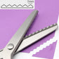 ✂️ Risparmi il 50%! 🧵 Forbici da cucito seghettate – Super affilate, tagli a zigzag e impugnatura confortevole ✨