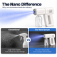 Pistola spray disinfettante wireless portatile con luce blu