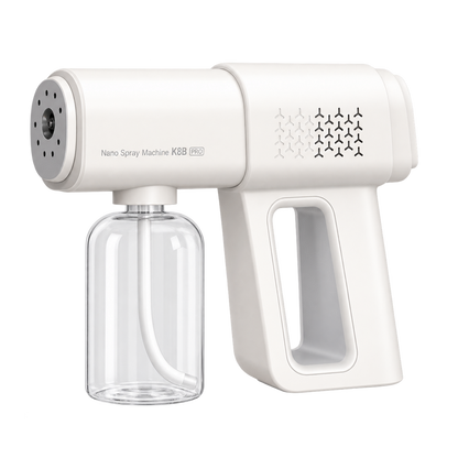 Pistola spray disinfettante wireless portatile con luce blu