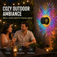 🌙 2026 Sale — Over 49,000 Sold!🔥 Solar Mandala Wall Light – Dreamy Night Projection ✨