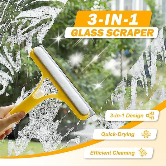 🧽 Buy 2 Get 1 Free💦3 in 1 Window Cleaning Scraper