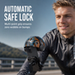 🏍️Supporto telefono moto con mini visiera casco! Proteggi il telefono da sole e pioggia durante la guida, stabile e anti vibrazione.