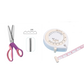 🔥 -50% Oggi: Forbici a Zig-Zag in Acciaio Inox ✂️ – Manici ergonomici imbottiti, taglio decorativo perfetto per cucito, trapunte e scrapbooking.