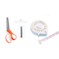 🔥 -50% Oggi: Forbici a Zig-Zag in Acciaio Inox ✂️ – Manici ergonomici imbottiti, taglio decorativo perfetto per cucito, trapunte e scrapbooking.