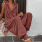 🌸 New Arrivals 50% OFF💥Women's Relaxed Hooded Sleeveless Jumpsuit