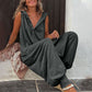 🌸 New Arrivals 50% OFF💥Women's Relaxed Hooded Sleeveless Jumpsuit