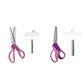 🔥 -50% Oggi: Forbici a Zig-Zag in Acciaio Inox ✂️ – Manici ergonomici imbottiti, taglio decorativo perfetto per cucito, trapunte e scrapbooking.