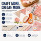 🔥 -50% Oggi: Forbici a Zig-Zag in Acciaio Inox ✂️ – Manici ergonomici imbottiti, taglio decorativo perfetto per cucito, trapunte e scrapbooking.