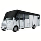 🎃 Offerta di Halloween: 50% DI SCONTO! 🚐 Telo Protettivo per Tetto di Camper e Caravan – Tessuto Oxford 210D con Cinghie Regolabili Rinforzate