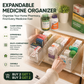 🔥 -50% Oggi: Organizer per Medicinali Telescopico Trasparente – Estensibile, con scomparti regolabili, tiene in ordine farmaci e accessori. Perfetto per armadietto, bagno e cassetto.