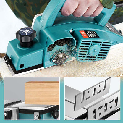🔥 -50% Oggi: Piallatrice Elettrica Multifunzione per Lavorazione del Legno – Motore potente, profondità regolabile, design compatto e maneggevole. Perfetta per bricolage e falegnameria.