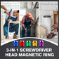 🔥 Compra 1, Ricevi 1 Gratis! Anello Magnetico per Teste Cacciavite 3-in-1 – Cambio rapido, presa forte e design portatile. 🧲
