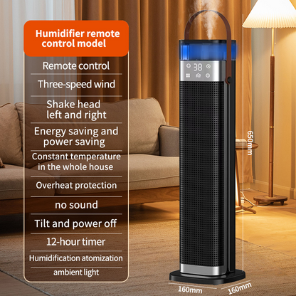 🔥🔥 Stufa elettrica 2 in 1 con umidificatore