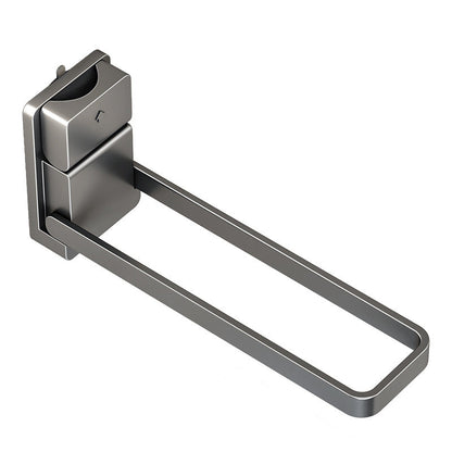 🔥 Offerta Limitata: Portasciugamani Pieghevole a Ventosa – Installazione senza fori, fisso in pochi secondi. Braccio ripiegabile salvaspazio in acciaio antiruggine per bagno e cucina. Barra da 22,5 cm, grigio elegante.