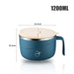 ⏳ULTIMO GIORNO SALDI 50% OFF💕Ciotola in Acciaio Inox 304 Multiuso Anti-scottatura Grande Capacità per Noodles Istantanei