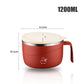 ⏳ULTIMO GIORNO SALDI 50% OFF💕Ciotola in Acciaio Inox 304 Multiuso Anti-scottatura Grande Capacità per Noodles Istantanei