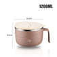 ⏳ULTIMO GIORNO SALDI 50% OFF💕Ciotola in Acciaio Inox 304 Multiuso Anti-scottatura Grande Capacità per Noodles Istantanei