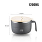 ⏳ULTIMO GIORNO SALDI 50% OFF💕Ciotola in Acciaio Inox 304 Multiuso Anti-scottatura Grande Capacità per Noodles Istantanei