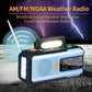 📻 ORA AL 50% DI SCONTO! Radio di Emergenza Solare a Manovella – FM/AM/NOAA con Torcia LED e Power Bank, Portatile per Campeggio, Tempeste e Sopravvivenza