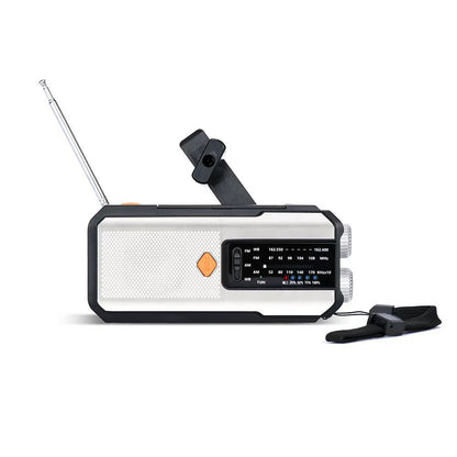 📻 ORA AL 50% DI SCONTO! Radio di Emergenza Solare a Manovella – FM/AM/NOAA con Torcia LED e Power Bank, Portatile per Campeggio, Tempeste e Sopravvivenza