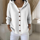 ⏳Limitiertes 53% Rabatt⏰Strickjacke mit Kapuze und Knopfleiste für Damen🧥🌈