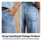 🎁Neuwaren 50% Rabatt👖Damen-Jeans mit hoher Taille und verkürztem Schnitt