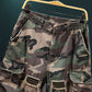🔥Solange der Vorrat reicht 56% Rabatt!🎉Men's Studded Camo Cargo ShortsCargoshorts für Herren mit Nieten und Camouflage-Muster