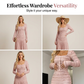 🥳NEUHEITEN FÜR 2026 – 50% RABATT🎉 Maxikleid mit quadratischem Ausschnitt – Vintage-Charme trifft moderne Eleganz. Zeitlos & zauberhaft. ✨