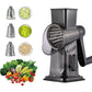 🔥 Offerta Limitata: Affettatrice Rotativa 3 in 1 con Base a Ventosa – Affetta, Taglia e Grattugia in Secondi. Lame in Acciaio Inox, Sicura e Lavabile in Lavastoviglie.
