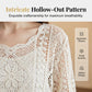 👚 56% RABATT! 🌼 Traumhafte Spitzenbluse im Boho-Vintage-Look – Atmungsaktiv, Figurschmeichelnd & Perfekt Für Einen Romantischen Auftritt ✨