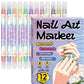 🥳HEISSER SALE 2026🥳💞50.000+ VERKAUFT!👵❤️ 50 % RABATT!  💅Nagelkunst-Stift-Set mit zwei Spitzen