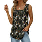 📢📢40% OFF !! ⏰Women's Square Neck Sleeveless Vest T-Shirt