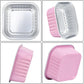 🍰 Set di stampi monoporzione per mini torte, SCONTO 50%! Pirottini in alluminio con coperchi, porzioni da 5 oz, facili da pulire per feste e regali ⚡