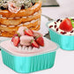 🍰 Set di stampi monoporzione per mini torte, SCONTO 50%! Pirottini in alluminio con coperchi, porzioni da 5 oz, facili da pulire per feste e regali ⚡