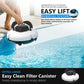 🤖🌊 Poolroboter mit starker Saugleistung – kabellos, intelligente Navigation, 1-Tasten-Start & leicht entleerbarer Filterkorb. 🔋🧹 69 % RABATT