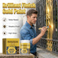 🎨🏡Goldblatt-Effekt-Farbset – Wasserbasierte, witterungsbeständige Metallic-Goldfarbe mit Pinsel, ideal für Möbel, Dekoration und DIY-Projekte im Außenbereich