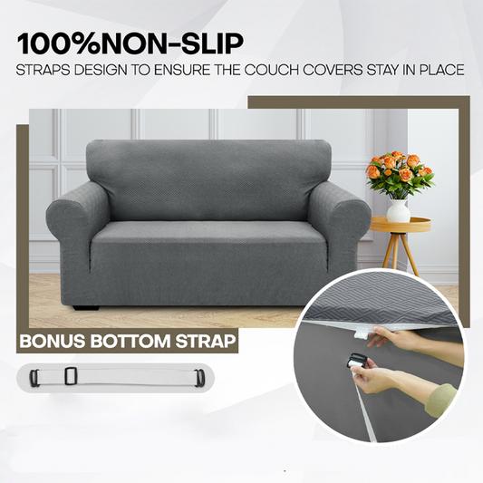 🔥 -50% Oggi: Copridivano in Jacquard Altamente Elastico con Cinghie Antiscivolo – Si adatta perfettamente, tessuto elegante e resistente, resta sempre in posizione senza scivolare.